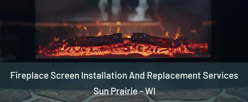  Fireplace Screen Installation And Replacement Services Sun Prairie - WI