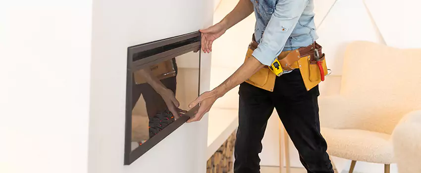 Metal Fireplace Installation in Sun Prairie, Wisconsin