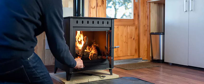 Open Hearth Wood Fireplace Installation in Sun Prairie, WI
