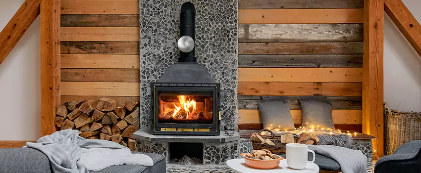Thelin Hearth Products Direct Vent Gas Stove Fireplace Inspection in Sun Prairie, Wisconsin